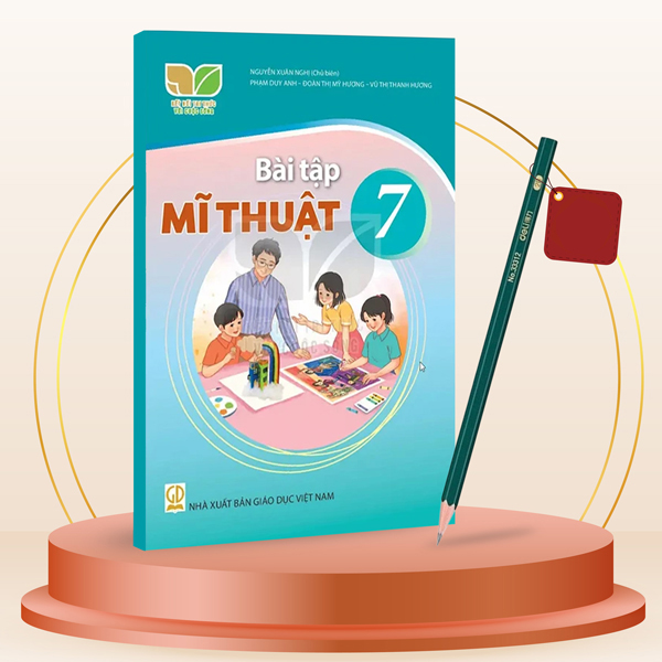 Bài Tập Mĩ Thuật 7 (Kết Nối) (Chuẩn) - Kèm Bút Chì 2B Deli 33312-2B