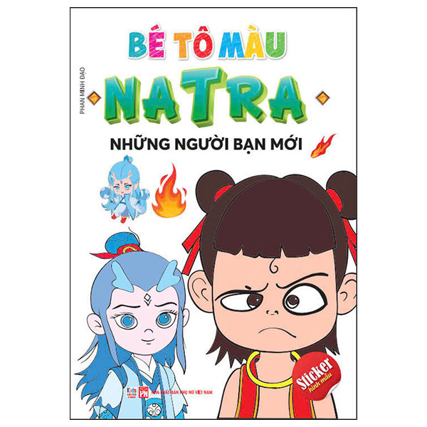 bé tô màu natra - những người bạn mới
