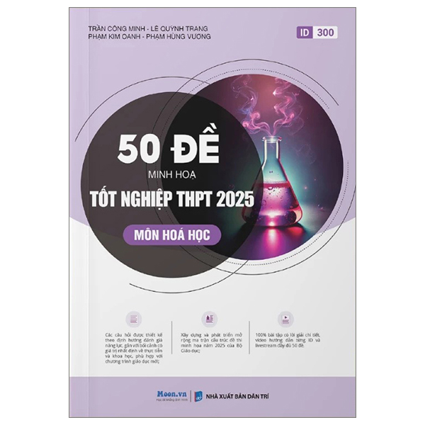 Bộ 50 Đề Minh Họa Tốt Nghiệp THPT 2025 - Môn Hóa Học