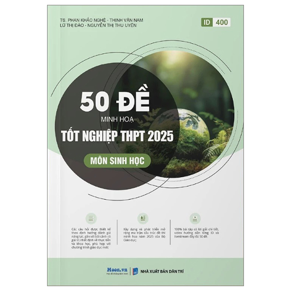 Bộ 50 Đề Minh Họa Tốt Nghiệp THPT 2025 - Môn Sinh Học