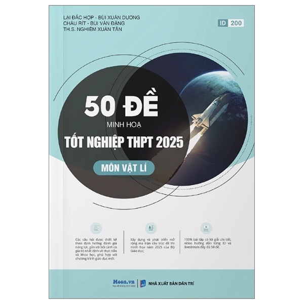 Bộ 50 Đề Minh Họa Tốt Nghiệp THPT 2025 - Môn Vật Lí