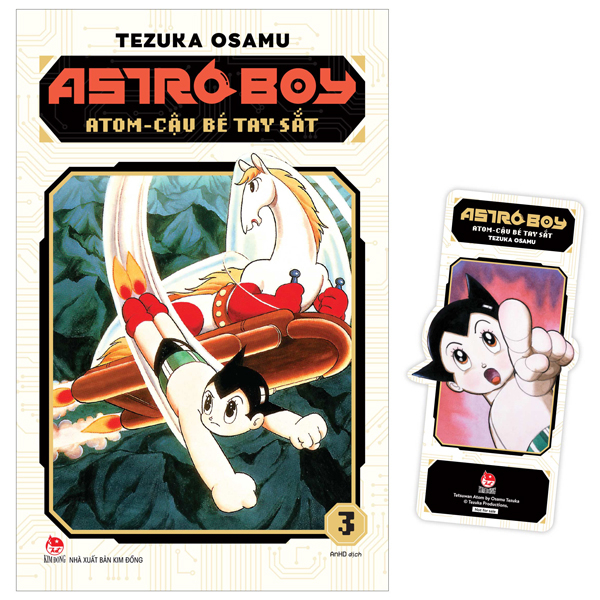 Bộ Astro Boy - Atom Cậu Bé Tay Sắt - Tập 3 - Tặng Kèm Bookmark