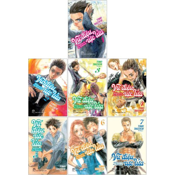 Bộ Combo Manga - Vũ Điệu Rực Lửa - Welcome To The Ballroom - Tập 1 - 7 (Bộ 7 Cuốn)