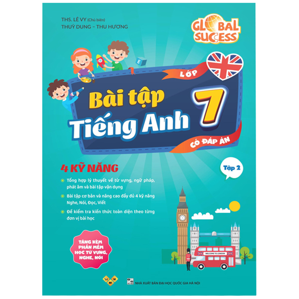 Bộ Global Success - Bài Tập Tiếng Anh 7 - Tập 2 (Có Đáp Án)