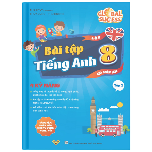 Bộ Global Success - Bài Tập Tiếng Anh 8 - Tập 2 (Có Đáp Án)