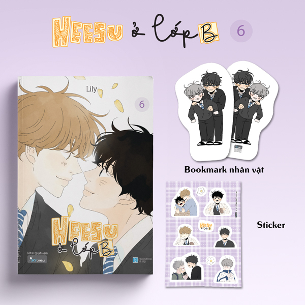 Bộ Heesu Ở Lớp B - Tập 6 - Tặng Kèm Bookmark Bồi Cứng + Sticker