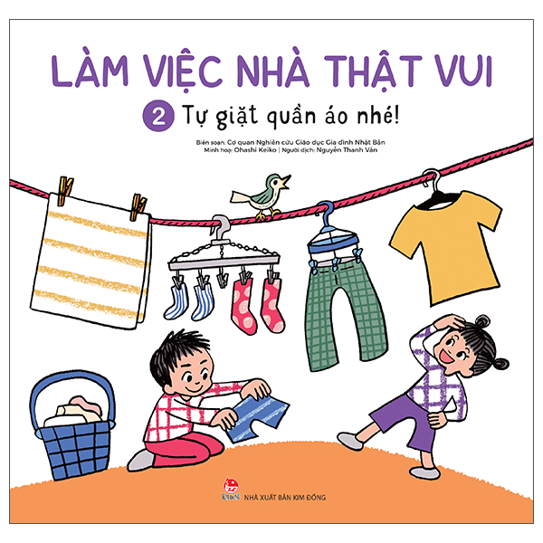 Bộ Làm Việc Nhà Thật Vui - Tập 2 - Tự Giặt Quần Áo Nhé!
