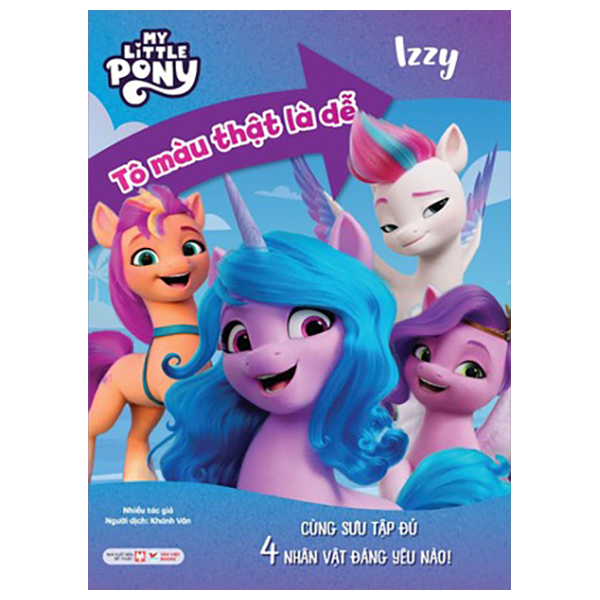 Bộ My Little Pony - Tô Màu Thật Là Dễ - Izzy - Cùng Sưu Tập Đủ 4 Nhân Vật Đáng Yêu Nào!