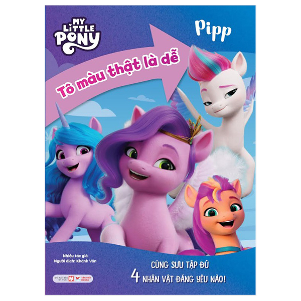 Bộ My Little Pony - Tô Màu Thật Là Dễ - Pipp - Cùng Sưu Tập Đủ 4 Nhân Vật Đáng Yêu Nào!