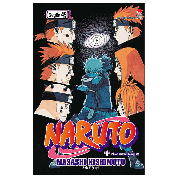 Bộ Naruto - Tập 45 - Chiến Trường Làng Lá!! (Tái Bản 2025)