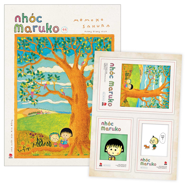 Bộ Nhóc Maruko - Tập 11 - Tặng Kèm Set Postcard Polaroid