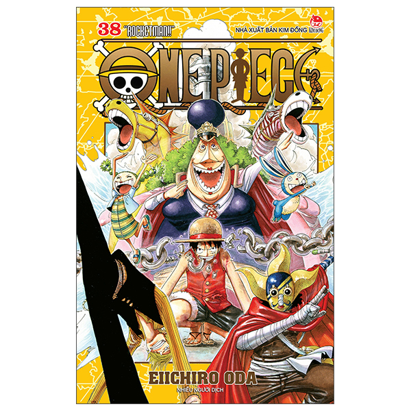 Bộ One Piece - Tập 38 - Rocket Man!! - Bản Bìa Áo (Tái Bản 2025)