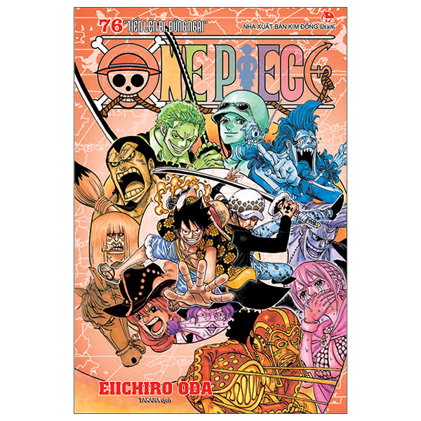 Bộ One Piece - Tập 76 - Tiến Lên Đi, Đừng Ngại - Bản Bìa Áo (Tái Bản 2025)