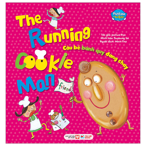 Bộ Playtime In English - Level 2 - The Running Cookie Man - Cậu Bé Bánh Quy Đang Chạy