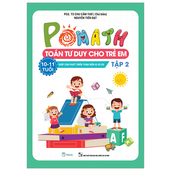 Bộ Pomath - Toán Tư Duy Cho Trẻ Em - 10-11 Tuổi - Tập 2