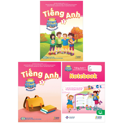 Bộ Sách Tiếng Anh 1 - I-Learn Smart Start - Student's Book + Workbook + Notebook (Bộ 3 Cuốn)