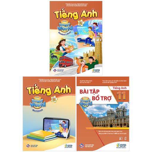 Bộ Sách Tiếng Anh 11 - I-Learn Smart World - Student's Book + Workbook + Bài Tập Bổ Trợ (Bộ 3 Cuốn)