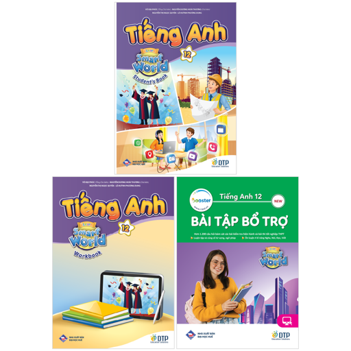 Bộ Sách Tiếng Anh 12 - I-Learn Smart World - Student's Book + Workbook + Bài Tập Bổ Trợ (Bộ 3 Cuốn)