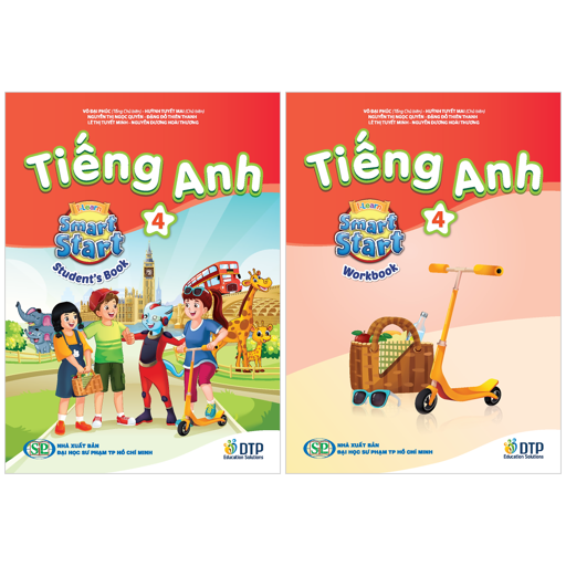 Bộ Sách Tiếng Anh 4 - I-Learn Smart Start - Student's Book + Workbook (Bộ 2 Cuốn)