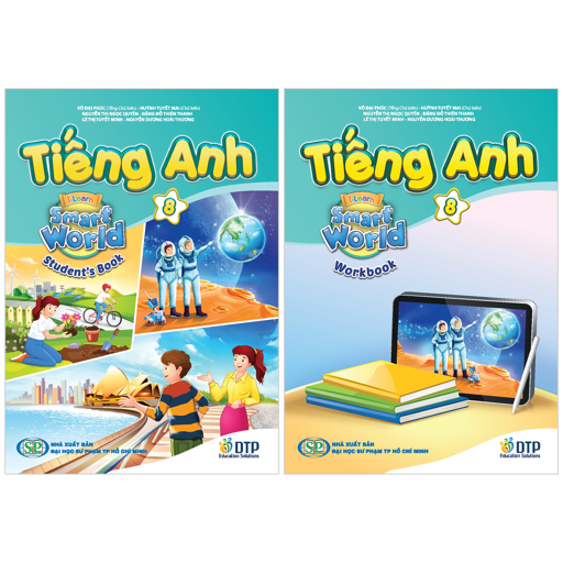 Bộ Sách Tiếng Anh 8 - I-Learn Smart World - Student's Book + Workbook (Bộ 2 Cuốn)