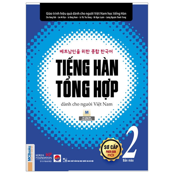 bộ tiếng hàn tổng hợp dành cho người việt nam - sơ cấp 2 - bản màu (tái bản 2023)