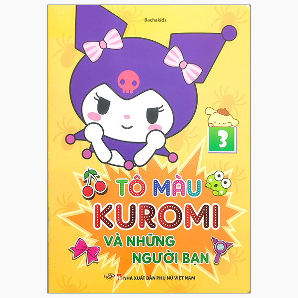 Bộ Tô Màu Kuromi Và Những Người Bạn 3