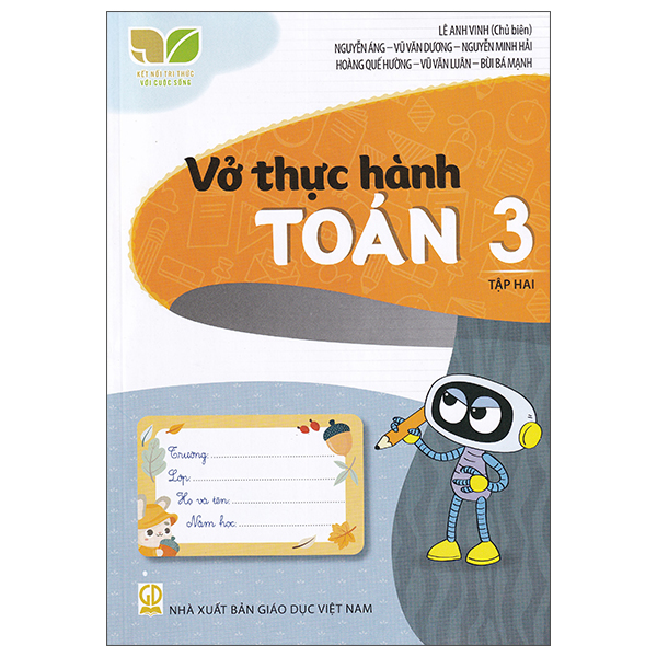 Bộ Vở Thực Hành Toán 3 - Tập 2 (Kết Nối Tri Thức)