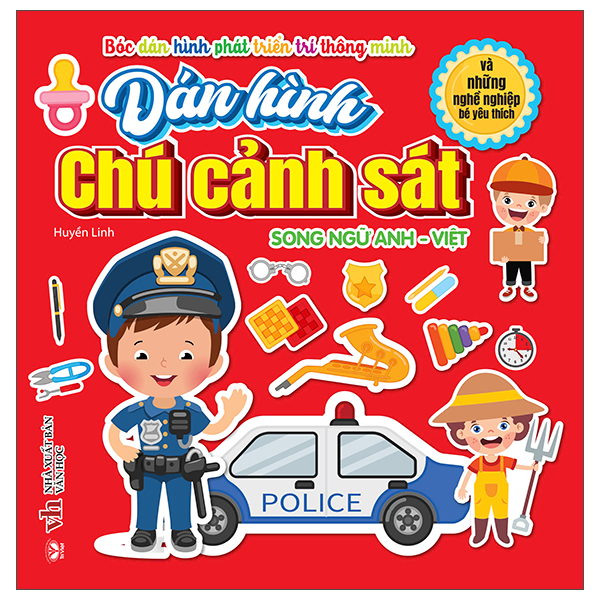 Boc Dan Hinh Phat Trien Tri Thong Minh - Dan Hinh Chu Canh Sat Va Nhung Nghe Nghiep Be Yeu Thich