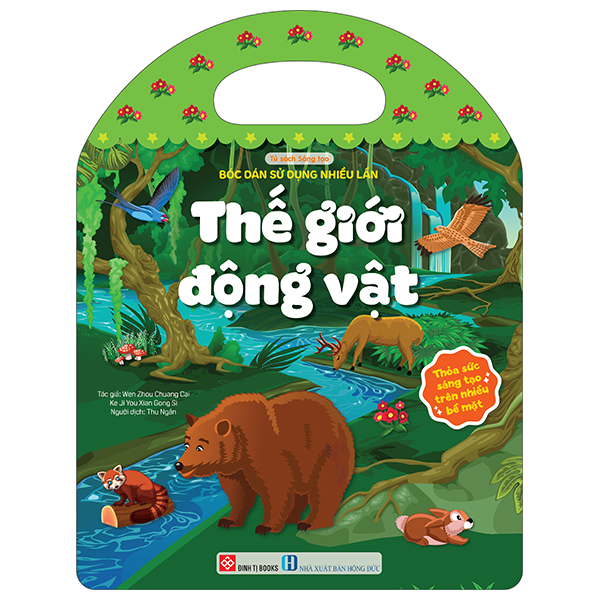 Bóc Dán Sử Dụng Nhiều Lần - Thế Giới Động Vật