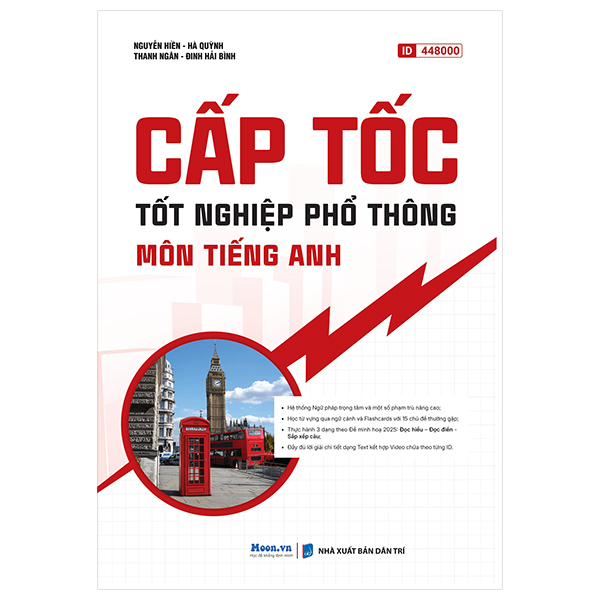 Cấp Tốc Tốt Nghiệp Phổ Thông - Môn Tiếng Anh