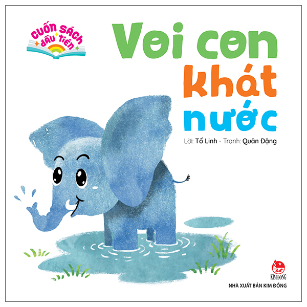 Cuon Sach Dau Tien - Voi Con Khat Nuoc - Bia Cung