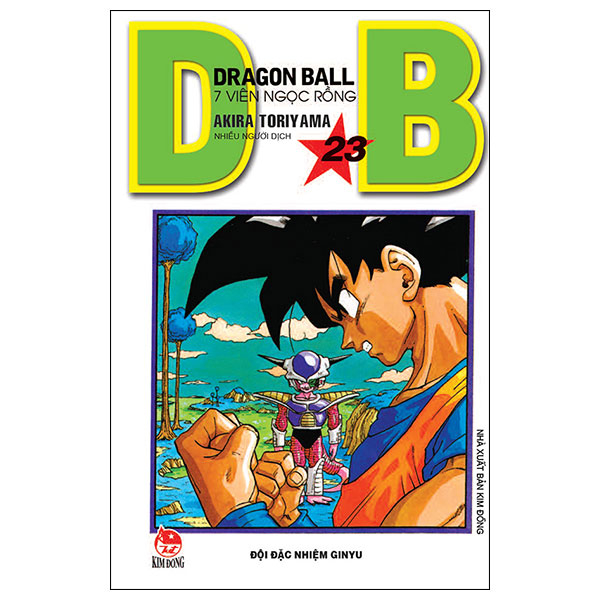 dragon ball - 7 viên ngọc rồng - tập 23 - đội đặc nhiệm ginyu (tái bản 2025)