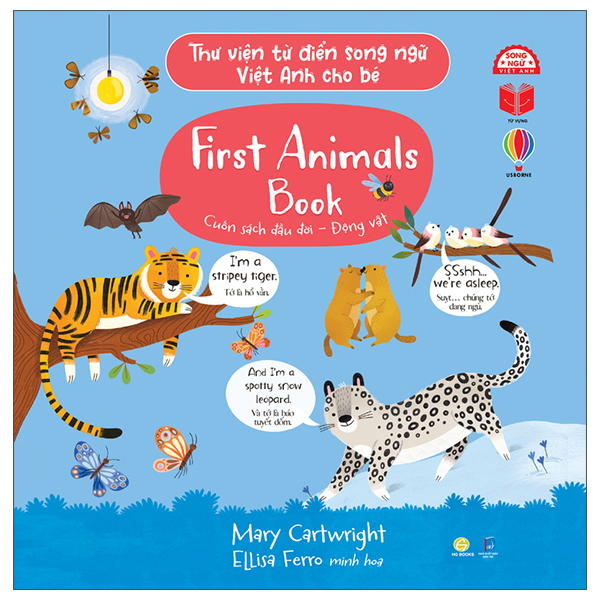 First Animals Book - Cuốn Sách Đầu Đời - Động Vật