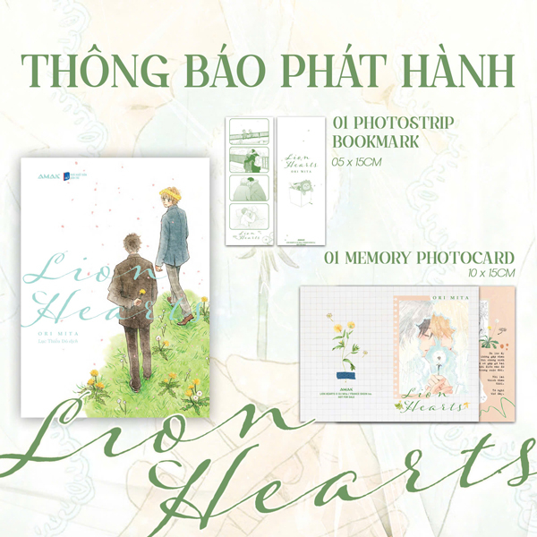 Lion Hearts - Tặng Kèm Photostrip Bookmark + Memory Photocard