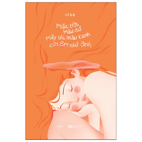 mặt trời màu đỏ, mây thì màu xanh, còn em nhớ anh