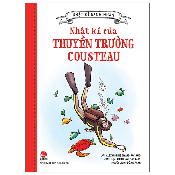 nhật kí danh nhân - nhật kí của thuyền trưởng cousteau