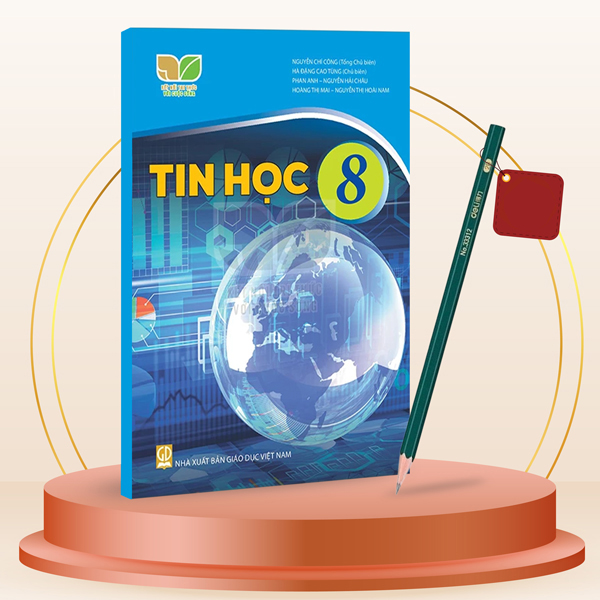 Tin Học 8 (Kết Nối) (Chuẩn) - Kèm Bút Chì 2B Deli 33312-2B
