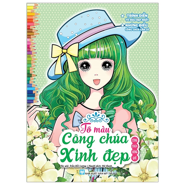 tô màu công chúa xinh đẹp - công chúa đồng quê (tái bản 2023)