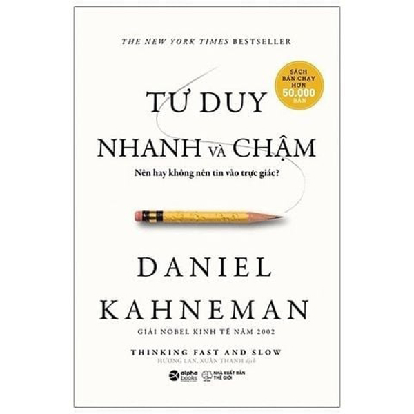tư duy nhanh và chậm - bìa cứng